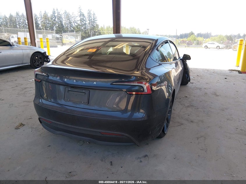 2025 TESLA MODEL 3 auction photo 4
