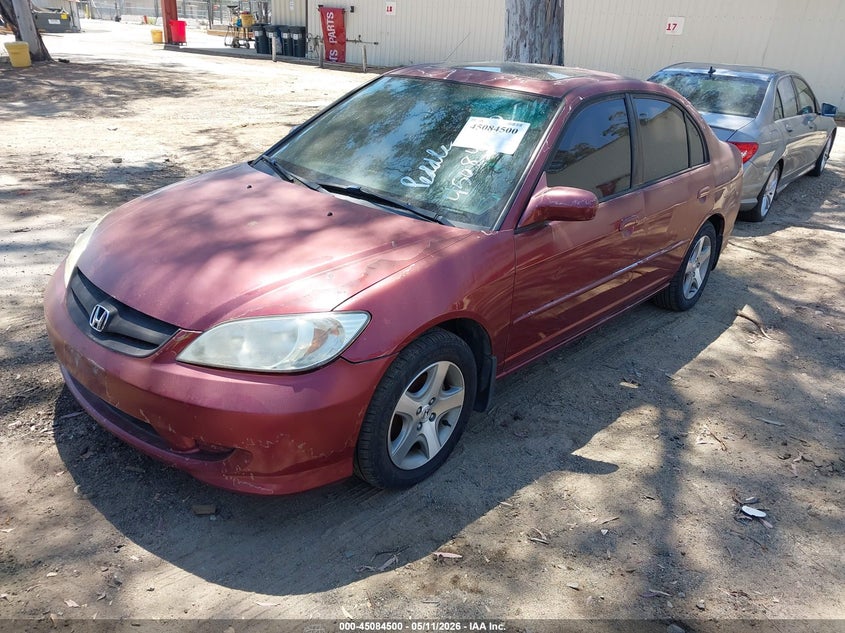 2005 Honda Civic Ex 2HGES26735H563922 photo 1