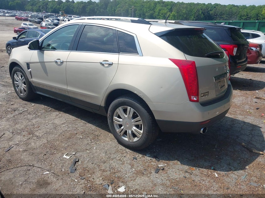Vin: 3gyfnde39cs513888, lot: 45582068, cadillac srx luxury collection 20123