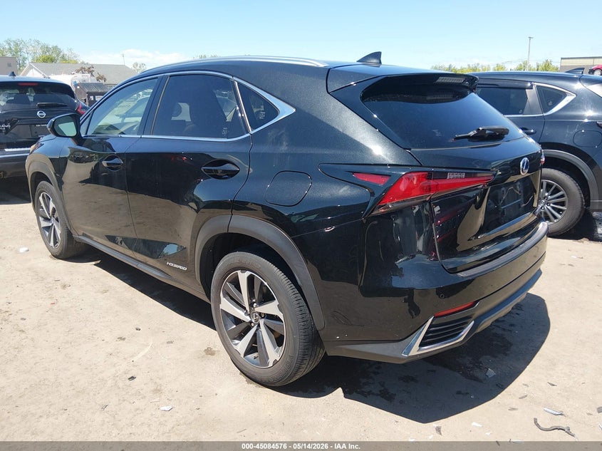 Vin: jtjbjrbz5k2119303, lot: 45582139, lexus nx 300h 20193