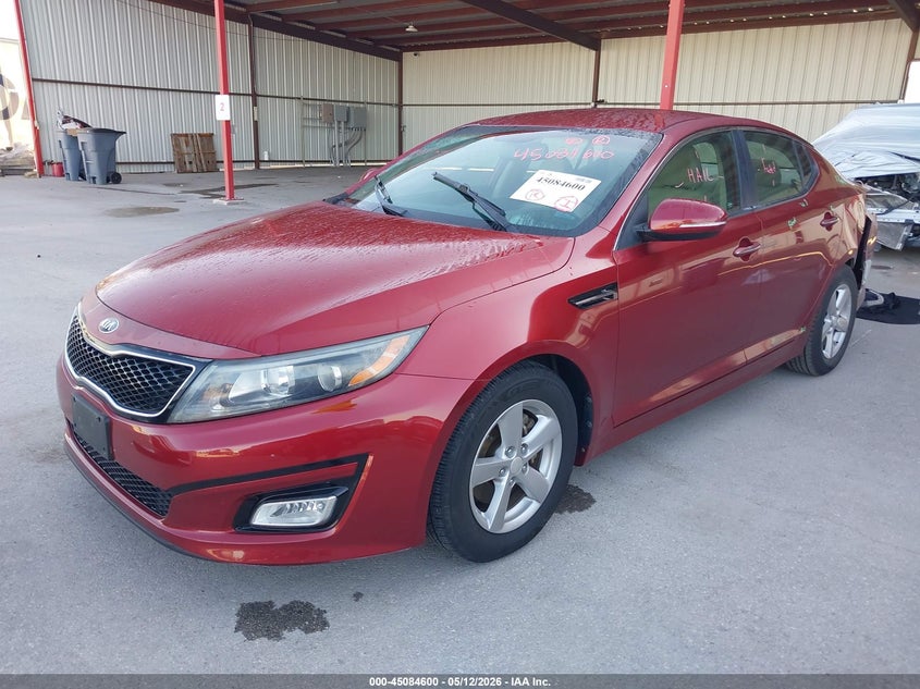 Vin: 5xxgm4a72eg344540, lot: 45582163, kia optima lx 20142