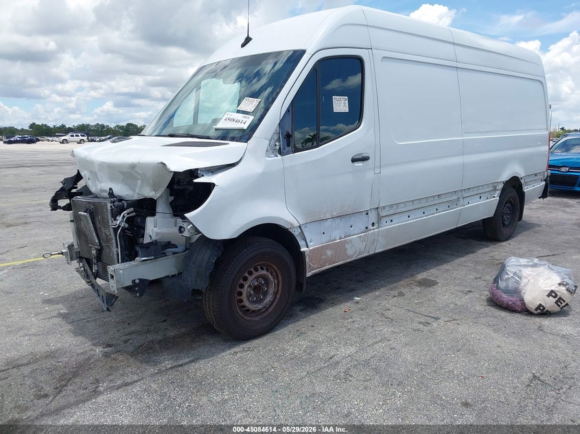 Vin: w1y40chy5mt061664, lot: 45582177, mercedes-benz sprinter 2500 high roof i4 20212