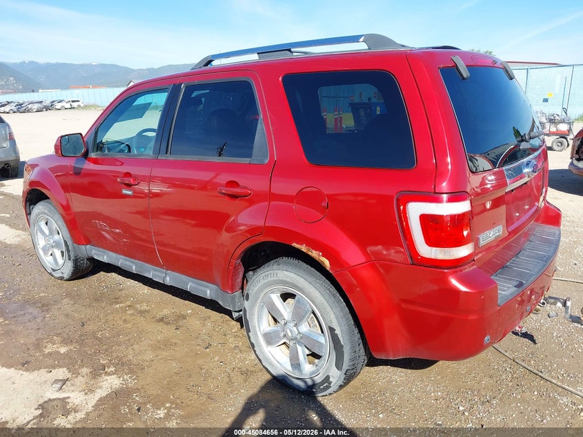 Vin: 1fmcu9eg6ckc80037, lot: 45582219, ford escape limited 20123