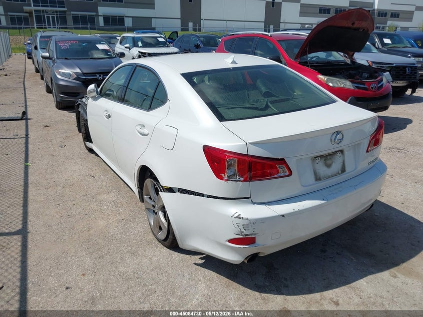 Vin: jthbf5c27c5177796, lot: 45582293, lexus is 250 20123