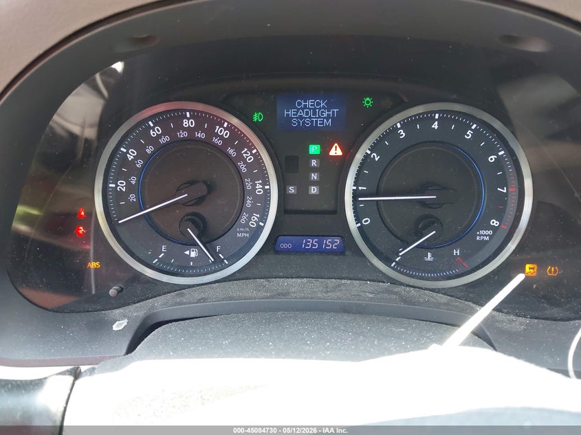 JTHBF5C27C5177796 2012 Lexus Is 2.5 Is 250 White