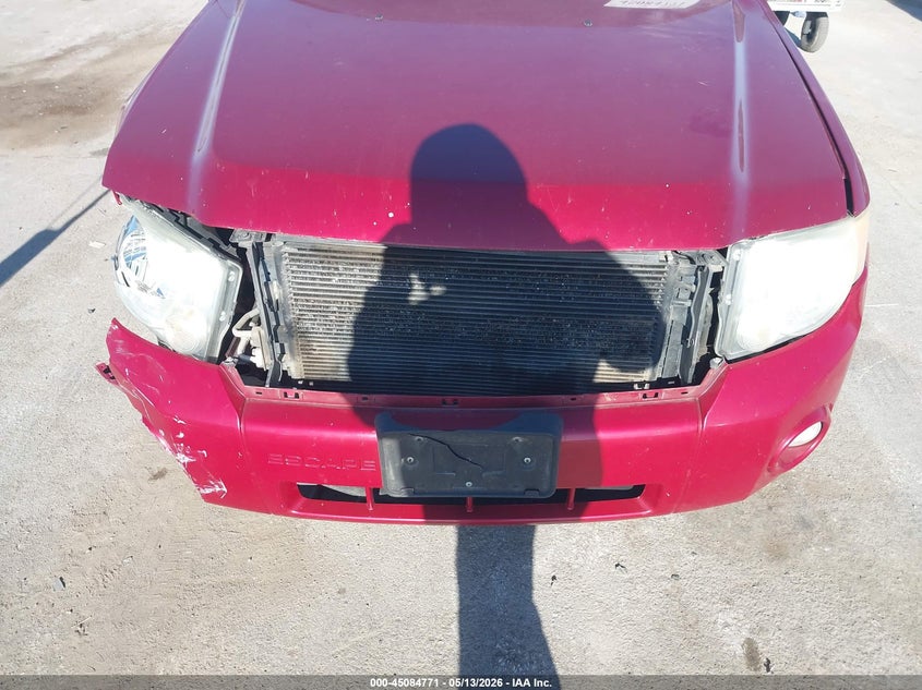 2012 Ford Escape 3.0 Xlt red Lot 111045084771 Vin 1FMCU9DG7CKB67554