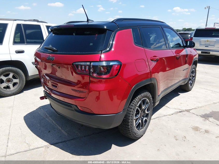 Vin: 3c4njddn5st581792, lot: 45582408, jeep compass trailhawk 4x4 20254