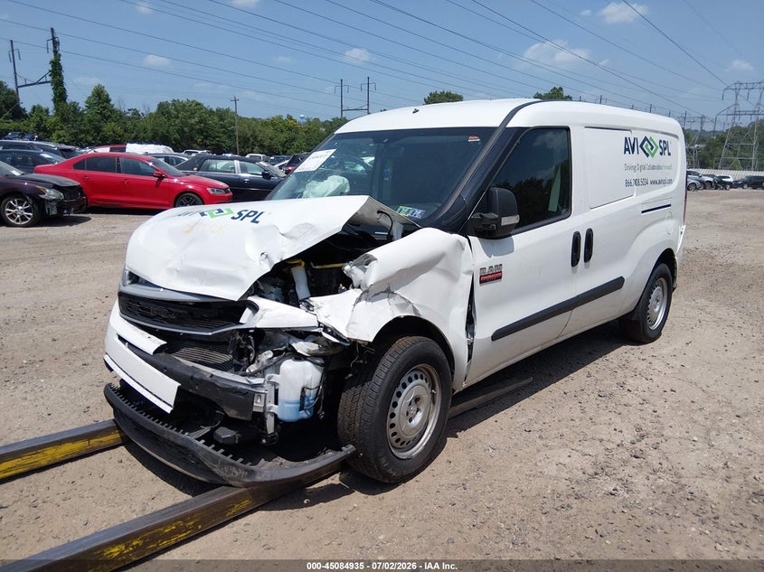 Vin: zfbhrfab0n6x18621, lot: 45582498, ram promaster city cargo van 20222