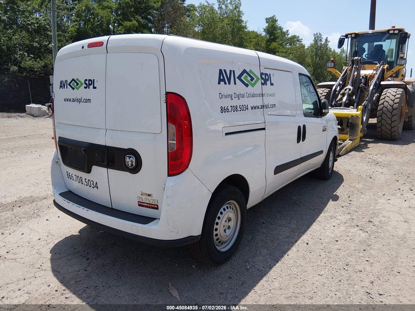 Vin: zfbhrfab0n6x18621, lot: 45582498, ram promaster city cargo van 20224