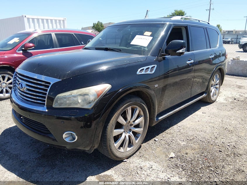 2014 INFINITI QX80 auction photo 2