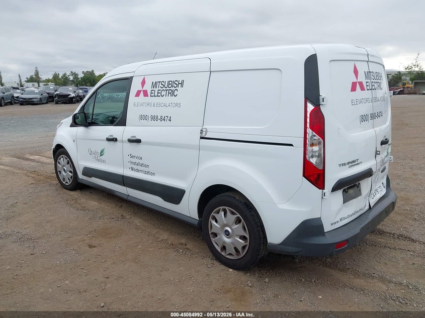 Vin: nm0ls7f76g1284921, lot: 45582555, ford transit connect xlt 20163