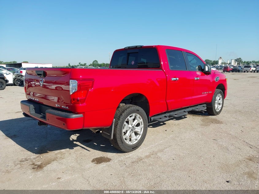 Vin: 1n6aa1fbxmn510815, lot: 45582578, nissan titan xd sv 4x4 20214