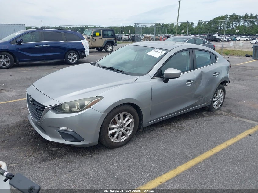 Vin: jm1bm1w70e1121510, lot: 45582586, mazda mazda3 i grand touring 20142