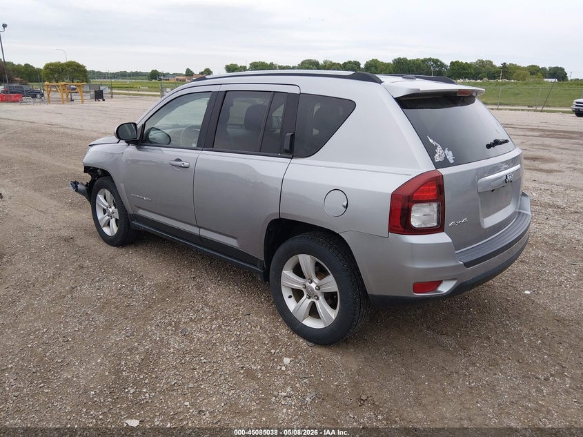 Vin: 1c4njdeb1gd723525, lot: 45582601, jeep compass latitude 20163