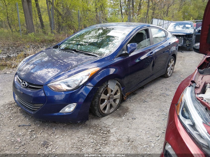 2011 Hyundai Elantra Limited 5NPDH4AE8BH019655 photo 1