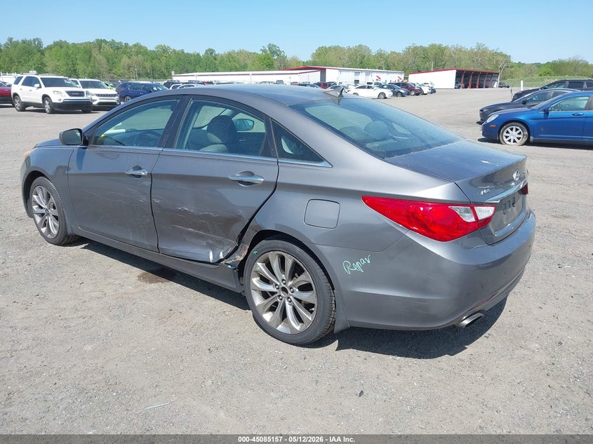 2011 Hyundai Sonata 2.4 Se Grey Lot 111045085157 Vin 5NPEC4AC7BH180421