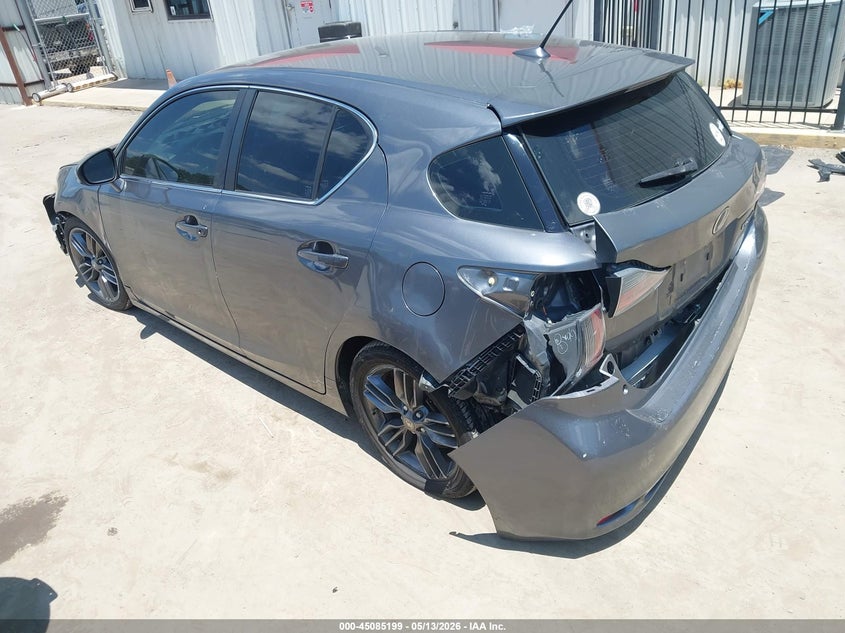 2012 LEXUS CT 200H auction photo 3