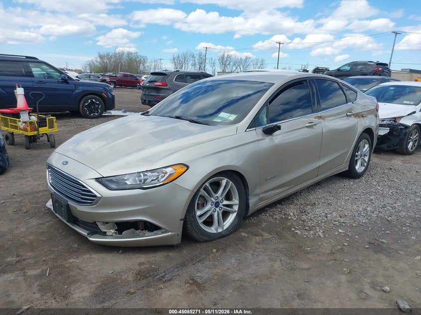 2018 Ford Fusion Hybrid Se 3FA6P0LU5JR134028 photo 1