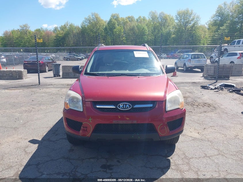 2009 Kia Sportage Lx V6 VIN: KNDJE723897592404 Lot: 45085309
