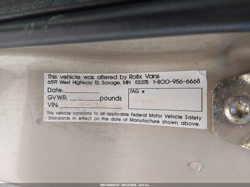 2006 Chrysler Town & Country Touring VIN: 2A4GP54L16R651531 Lot: 45085319