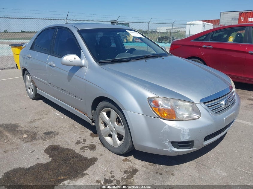 2007 Kia Spectra Sx VIN: KNAFE121175005466 Lot: 45085328