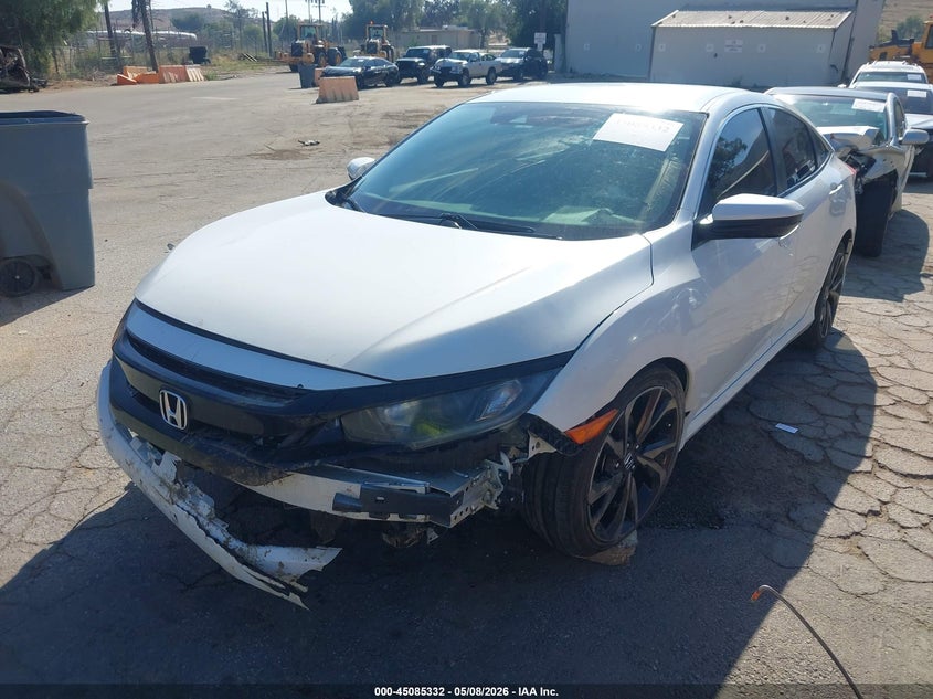 2019 Honda Civic Sport 2HGFC2F88KH601361 photo 1
