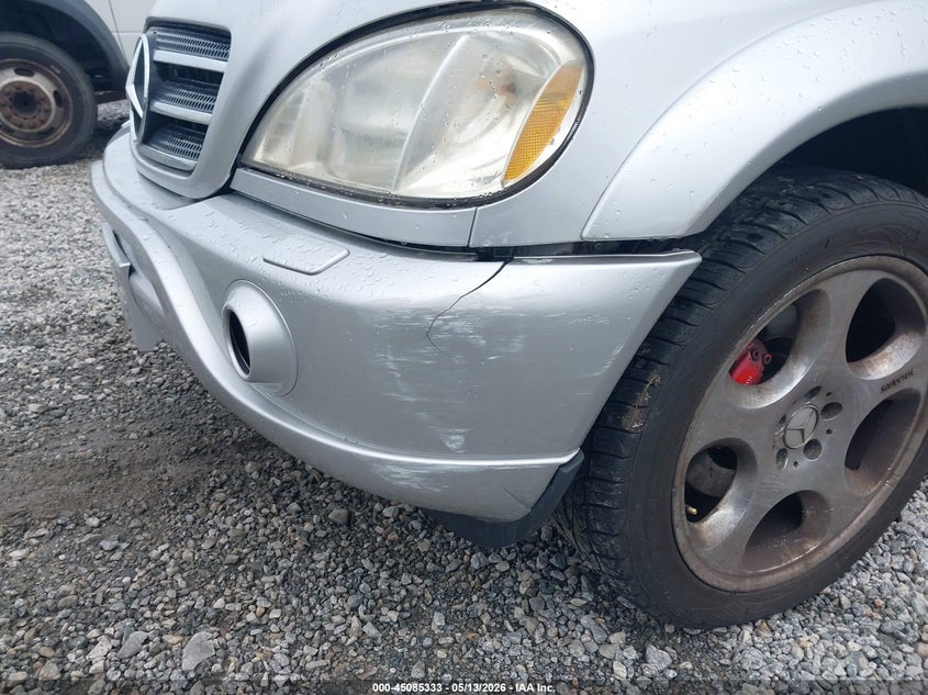 2001 Mercedes-Benz Ml 55 Amg VIN: 4JGAB74E81A261624 Lot: 45085333