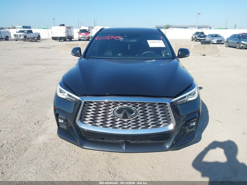 2022 Infiniti Qx55 Luxe Awd VIN: 3PCAJ5J31NF111074 Lot: 45085345