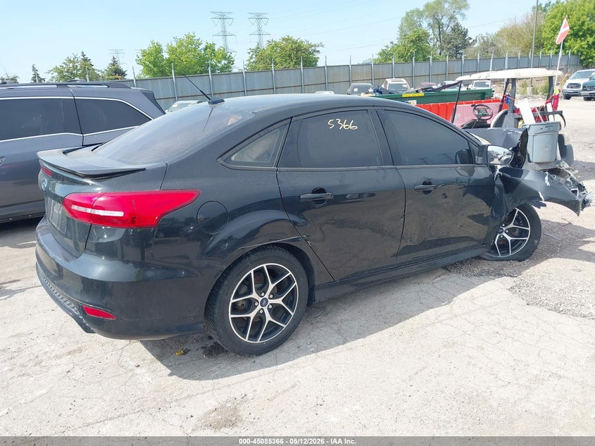 Vin: 1fadp3f2xfl355181, lot: 45582929, ford focus se 20154