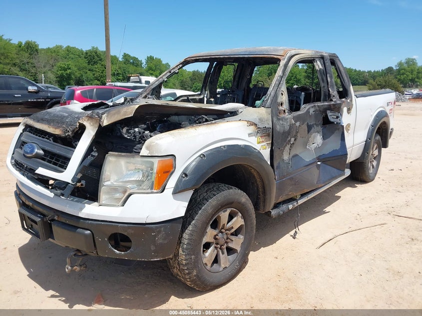 Vin: 1ftfx1ef9dfb05549, lot: 45583006, ford f-150 stx 20132