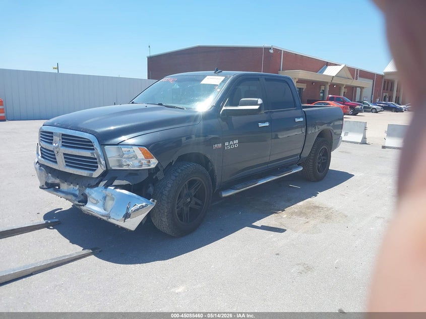 Vin: 3c6rr7lt6fg598280, lot: 45583023, ram 1500 big horn 20152