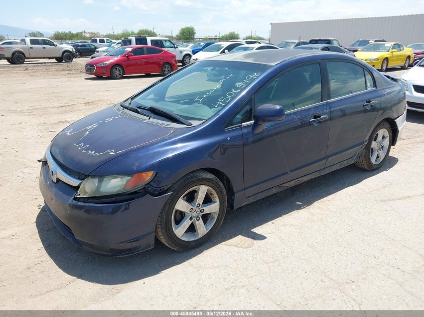 2007 Honda Civic Lx 1HGFA16507L138843 photo 1