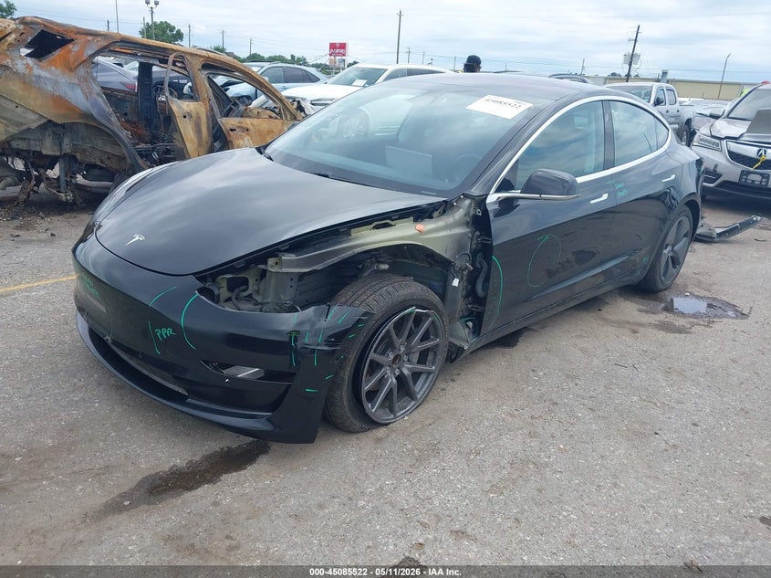 Vin: 5yj3e1ea6jf057148, lot: 45583085, tesla model 3 long range/mid range 20182