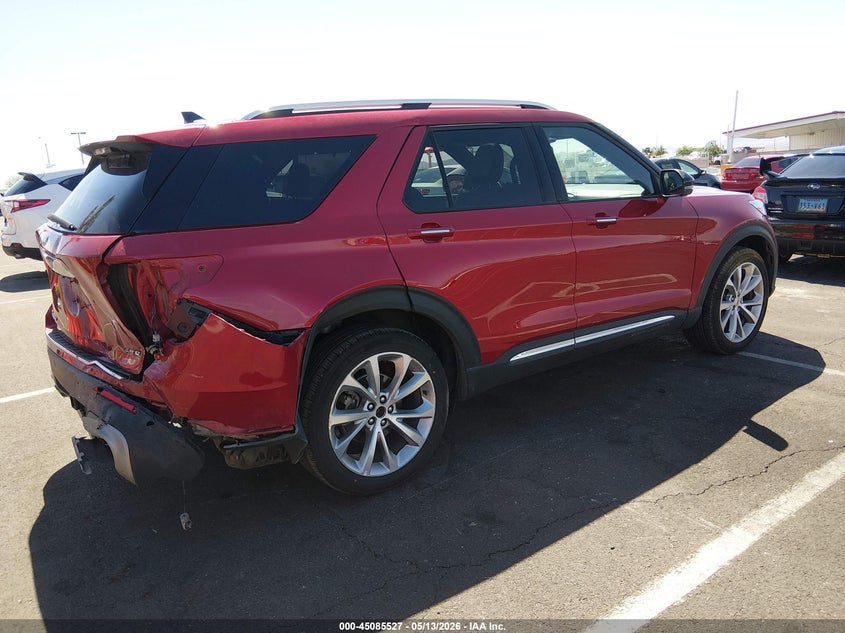 Vin: 1fm5k8hc1nga34651, lot: 45583090, ford explorer platinum 20224