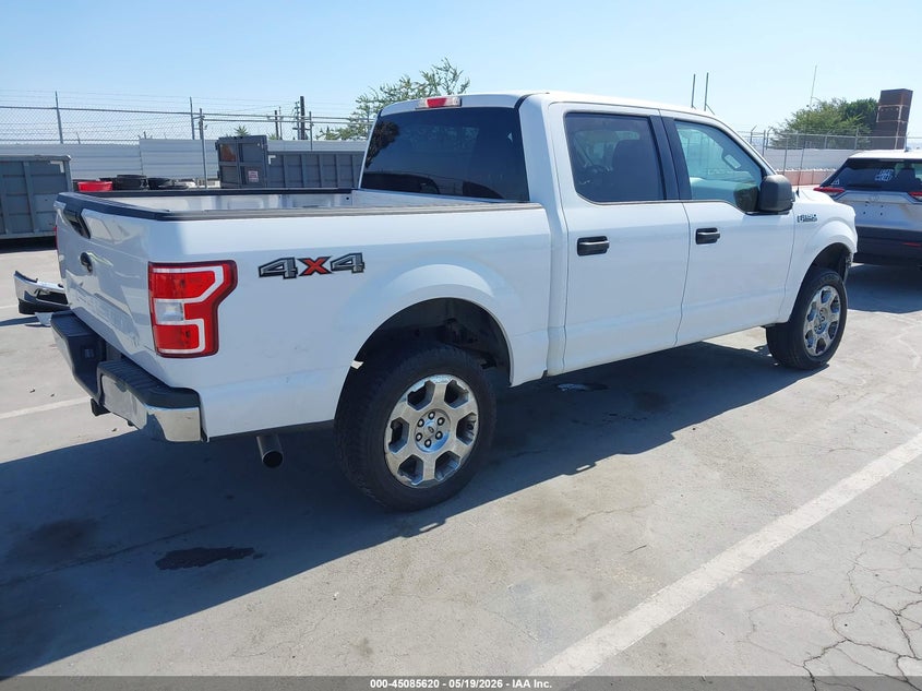 Vin: 1ftew1e55jkc86626, lot: 45583183, ford f-150 xlt 20184