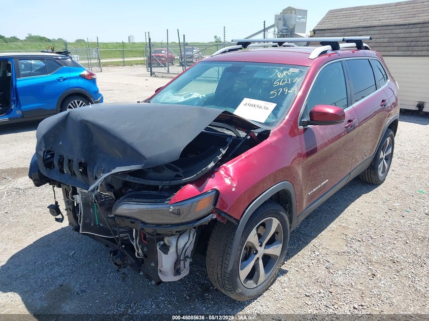 2020 Jeep Cherokee Limited Fwd 1C4PJLDBXLD557942 photo 1