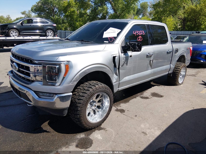 2021 Ford F-150 Lariat 1FTFW1E88MKE28163 photo 1