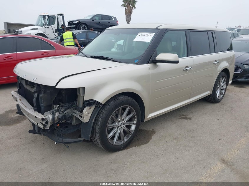 Vin: 2fmhk6d83jba08430, lot: 45583282, ford flex limited 20182