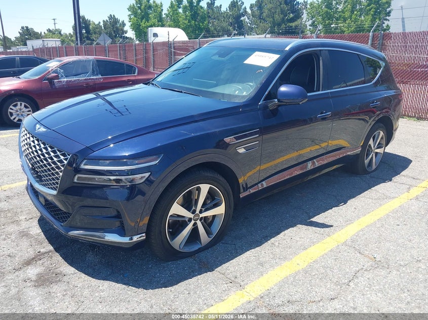Vin: kmuhbdsb3nu096609, lot: 45583305, genesis gv80 2.5t awd 20222