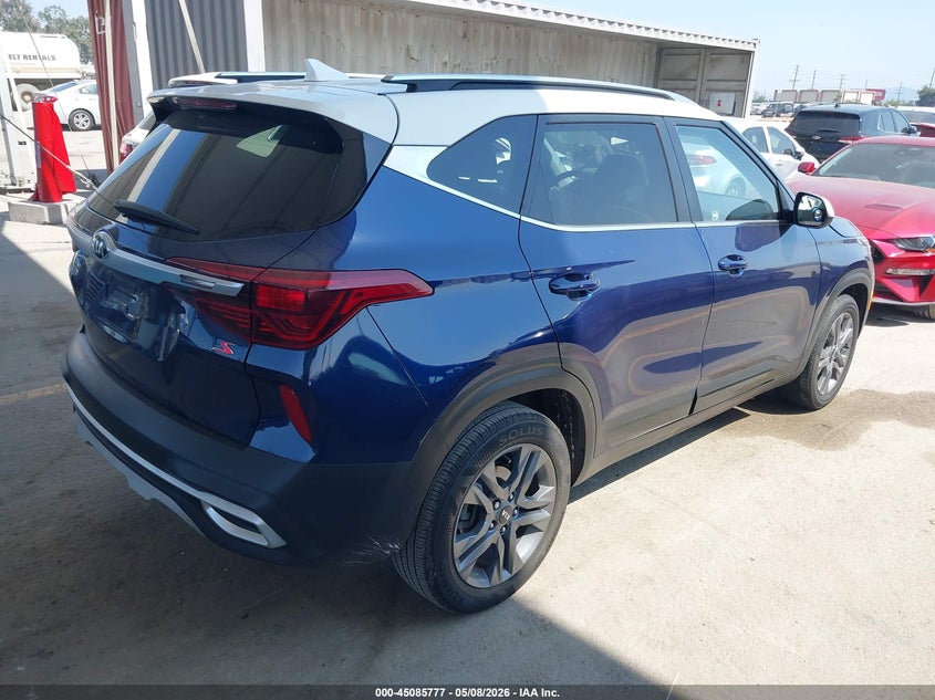 Vin: kndeu2aaxm7136565, lot: 45583339, kia seltos s 20214