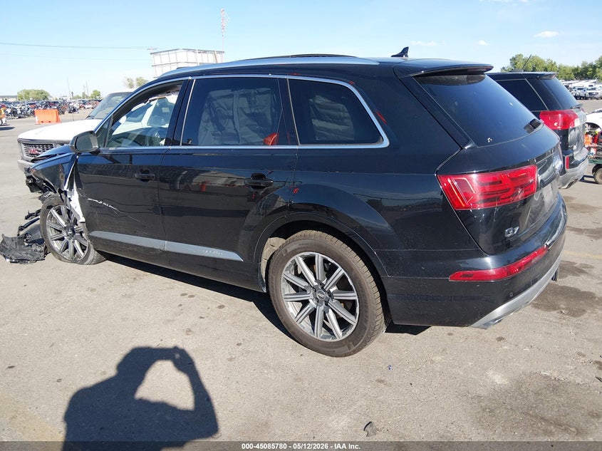 Vin: wa1laaf72jd018007, lot: 45583343, audi q7 3.0t premium 20183
