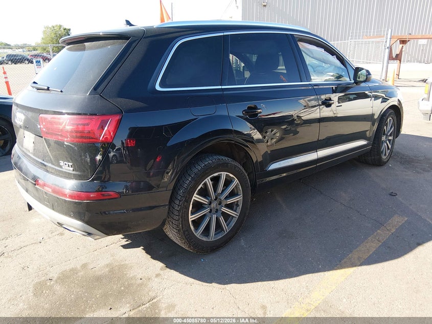Vin: wa1laaf72jd018007, lot: 45583343, audi q7 3.0t premium 20184