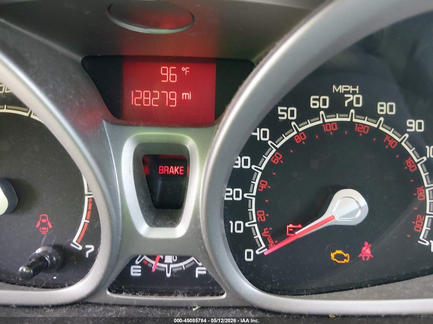 2012 Ford Fiesta 1.6 Se grey Lot 111045085784 Vin 3FADP4BJ4CM149772