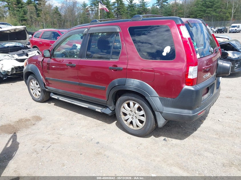2005 HONDA CR-V SPORT UTILITY VEHICLE 2.4L I-4 DOHC, VVT, 160HP