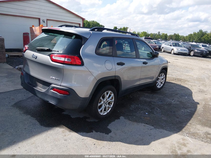 2016 JEEP CHEROKEE SPORT UTILITY VEHICLE 2.4L I-4 VVT, 184HP