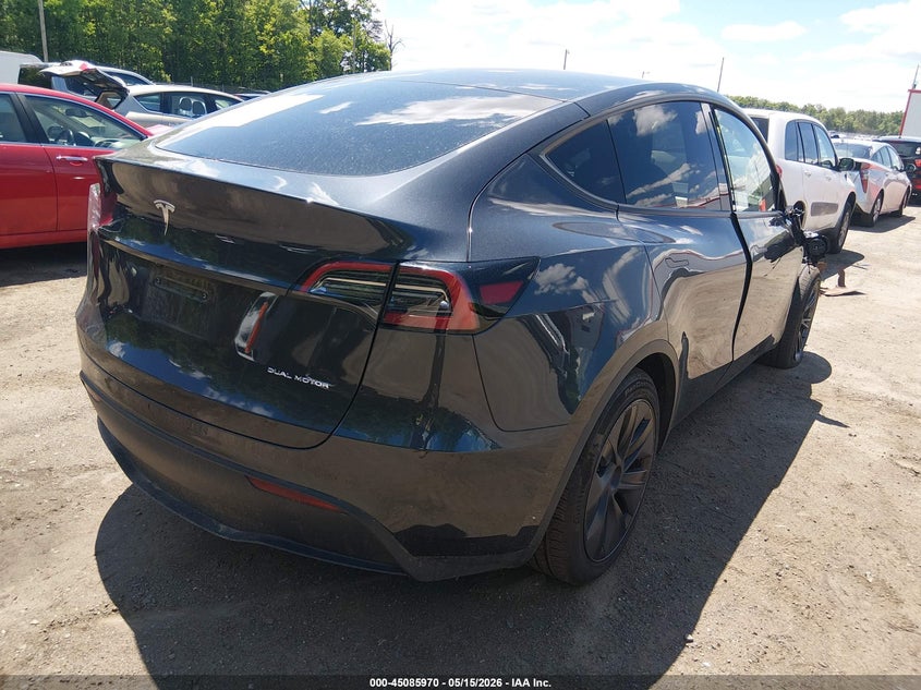 Vin: 7saygdee8sf304968, lot: 45583533, tesla model y long range dual motor all-wheel drive 20254