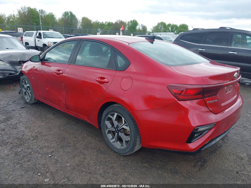 Vin: 3kpf24ad0le148965, lot: 45583535, kia forte lxs 20203