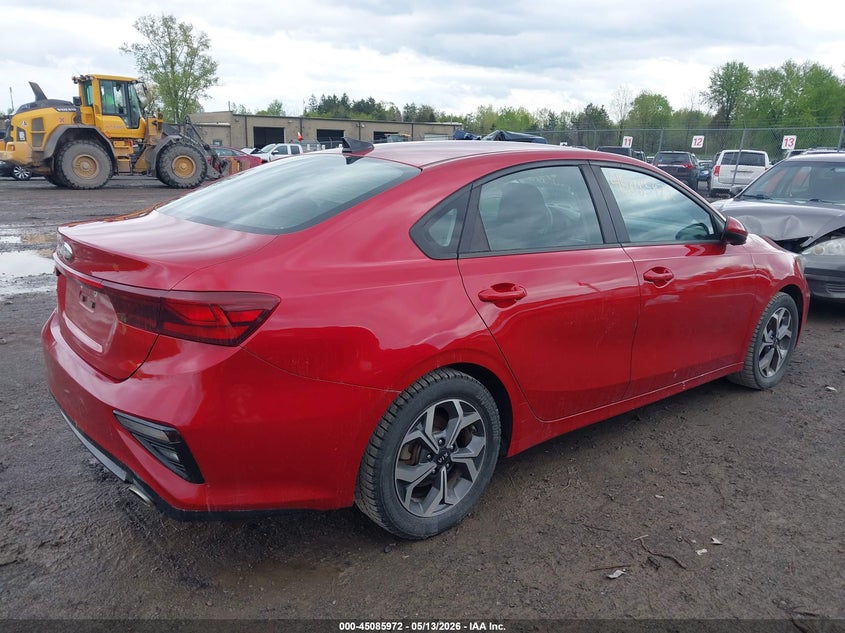 Vin: 3kpf24ad0le148965, lot: 45583535, kia forte lxs 20204