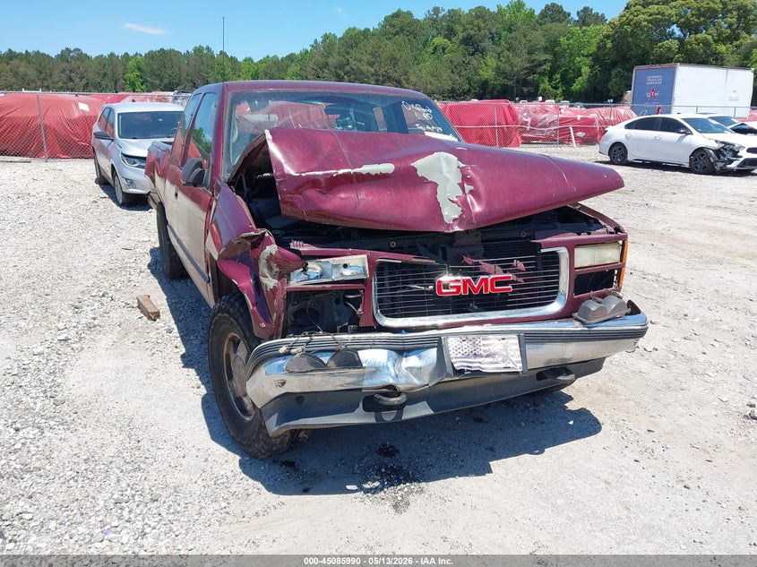 1997 GMC Sierra 1500 Sl Wideside VIN: 2GTEK19R9V1510933 Lot: 45085990