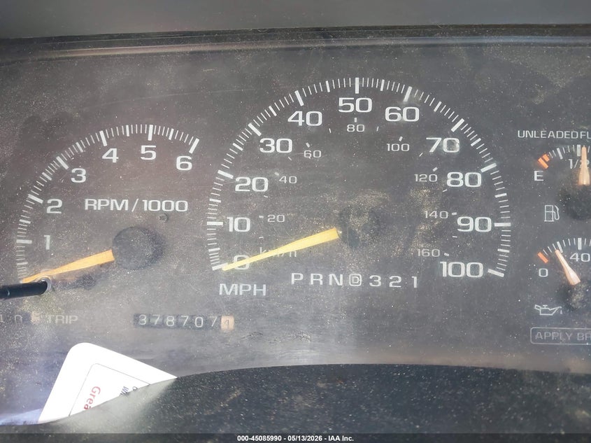 1997 GMC Sierra 1500 Sl Wideside VIN: 2GTEK19R9V1510933 Lot: 45085990
